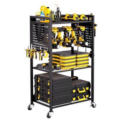 4-tier tool organizer cart main image