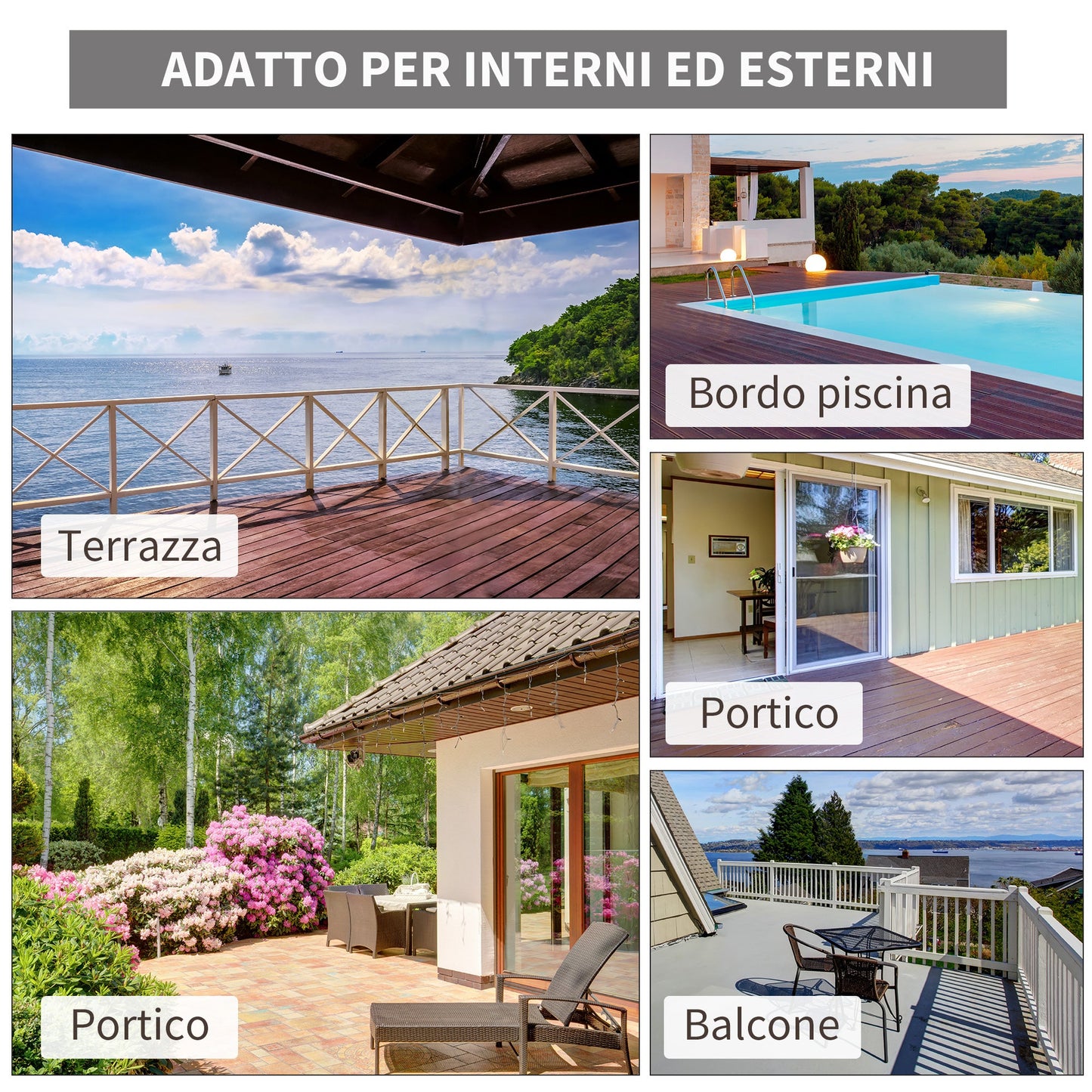 Adironrack Garden Chair with Armrests, Rattan and Steel, 64x80x90 cm, Brown and Blue