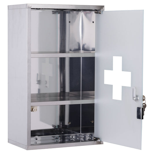 Stainless Steel First Aid Medicinal Cabinet