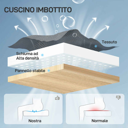 Ergonomic and Breathable Office Chair with 4D Dynamic Lumbar Support, 64.5x62.5x112-122 cm, Multicolor