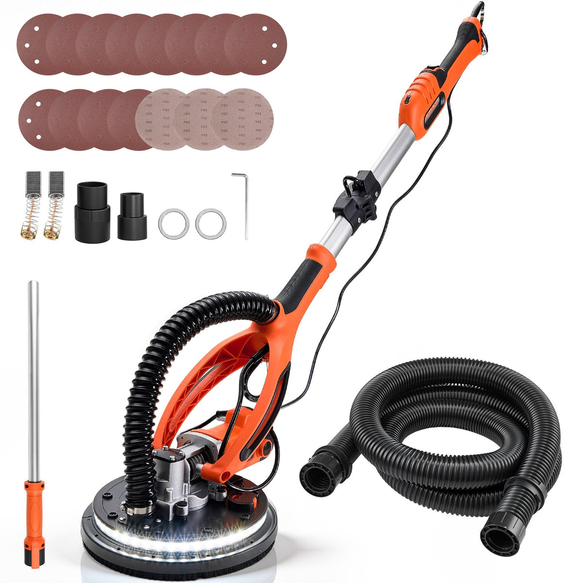 VEVOR Drywall Sander – 850W Motor, 5 Speed Settings