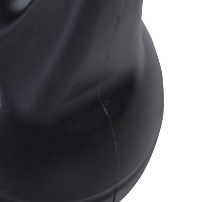 8kg Kettlebell for Sports and Fitness with Flat Base and Handle, Kettlebell Weights for Home Gym Training, 22x17x24 cm, Black