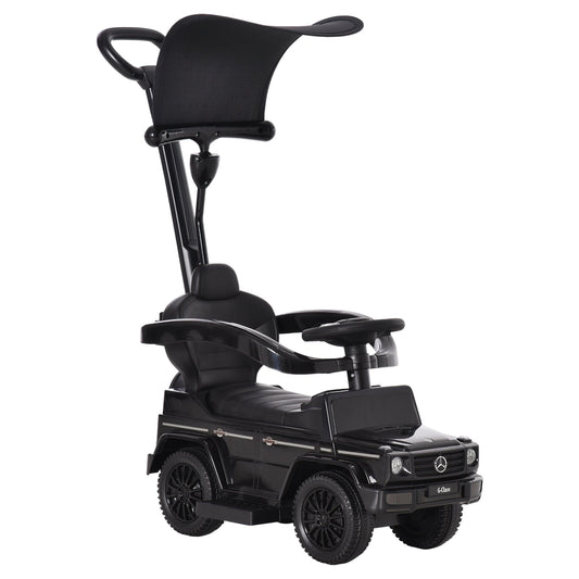 Mercedes-Benz G350 model pushing machine for children, black