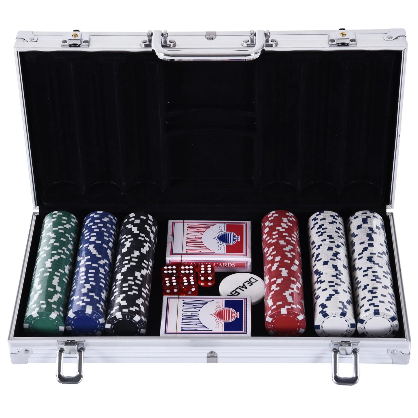 Professional Poker Set with Aluminum Case